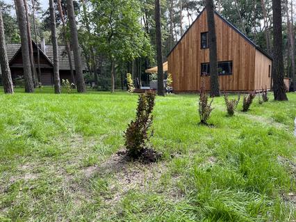 Gotowy dom szkieletowy - fasada w Sokolnikach